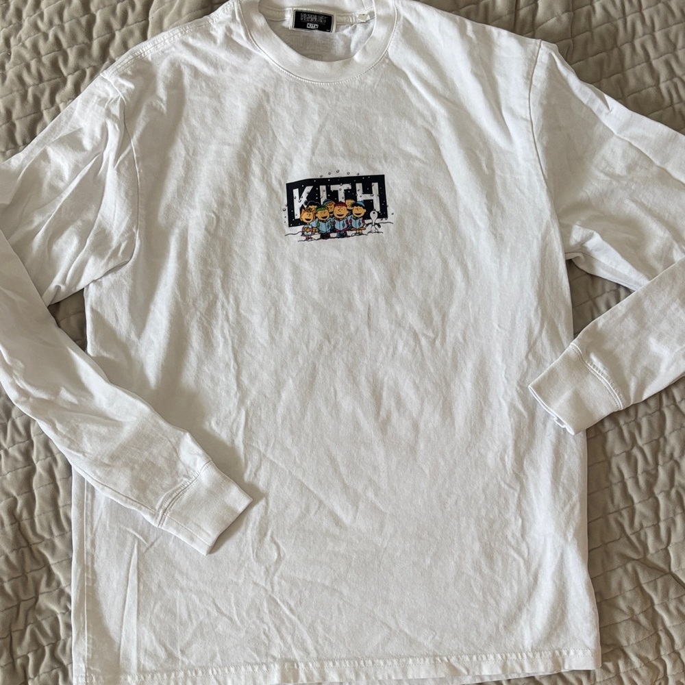 Kith long sleeve Peanuts shirt